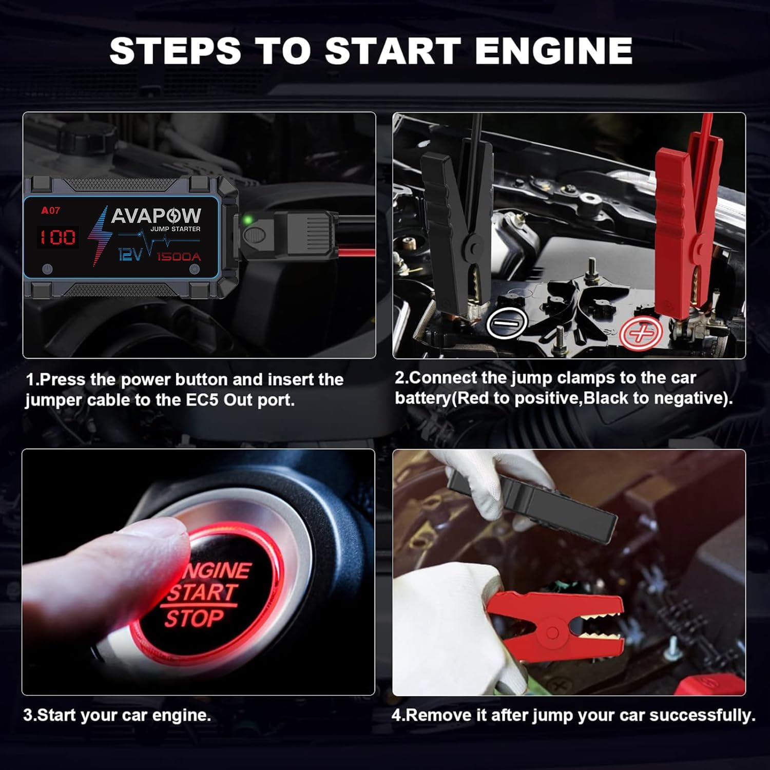 AVAPOW Car Jump Starter Review