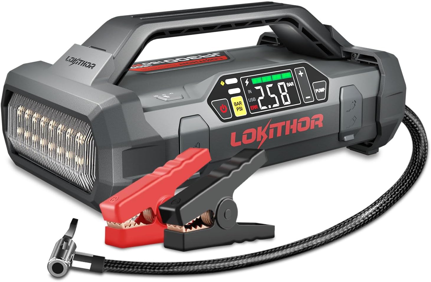 JA300 Jump Starter with Air Compressor review