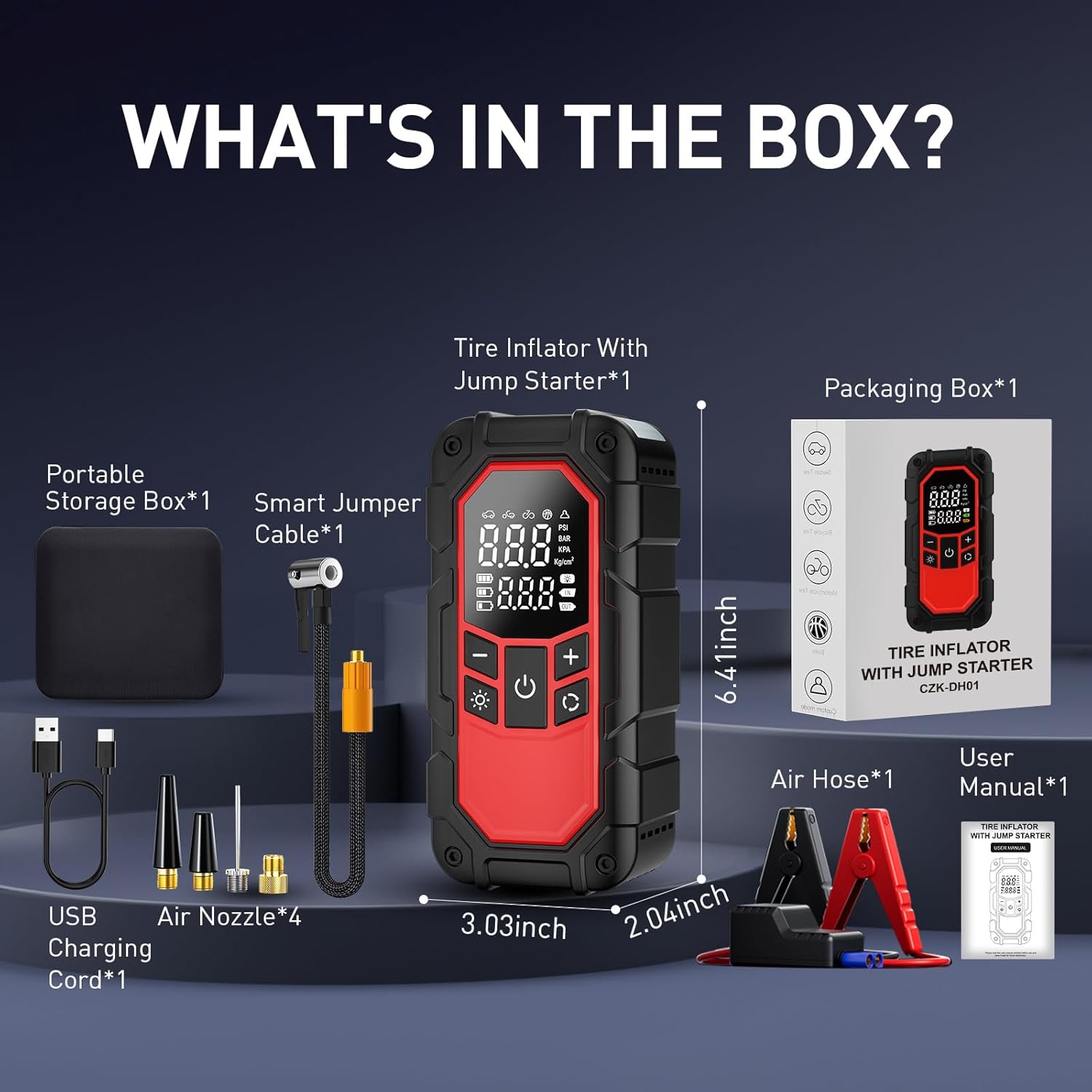 3000A Car Battery Jump Starter Review