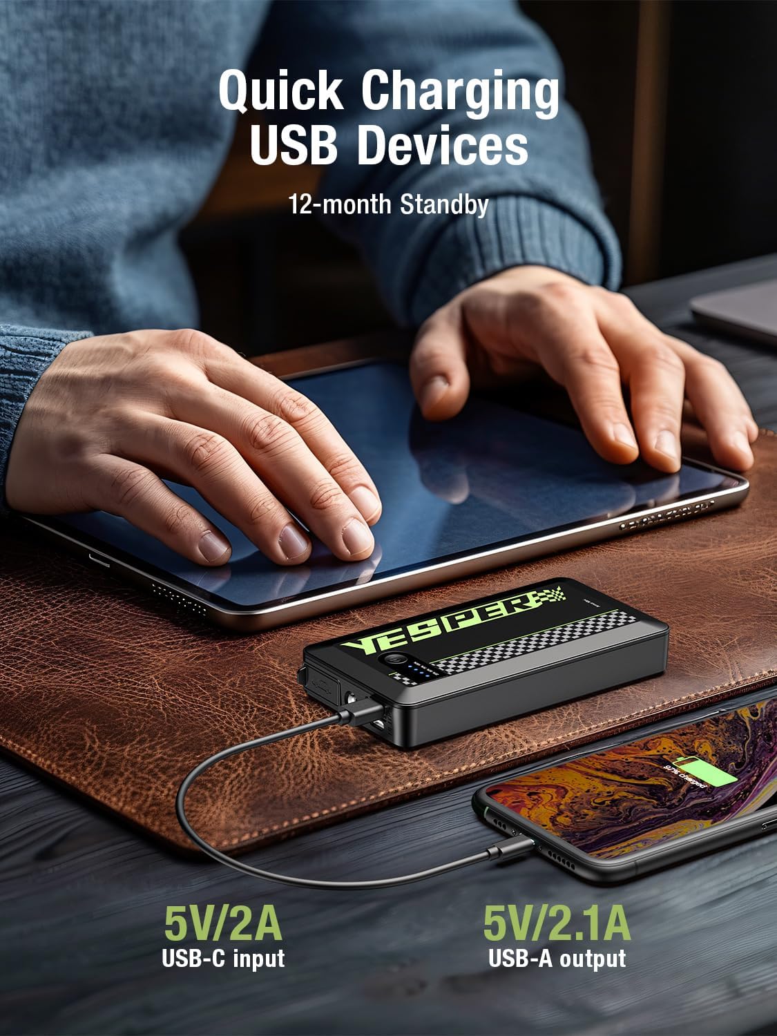 YESPER Jump Starter Portable Review