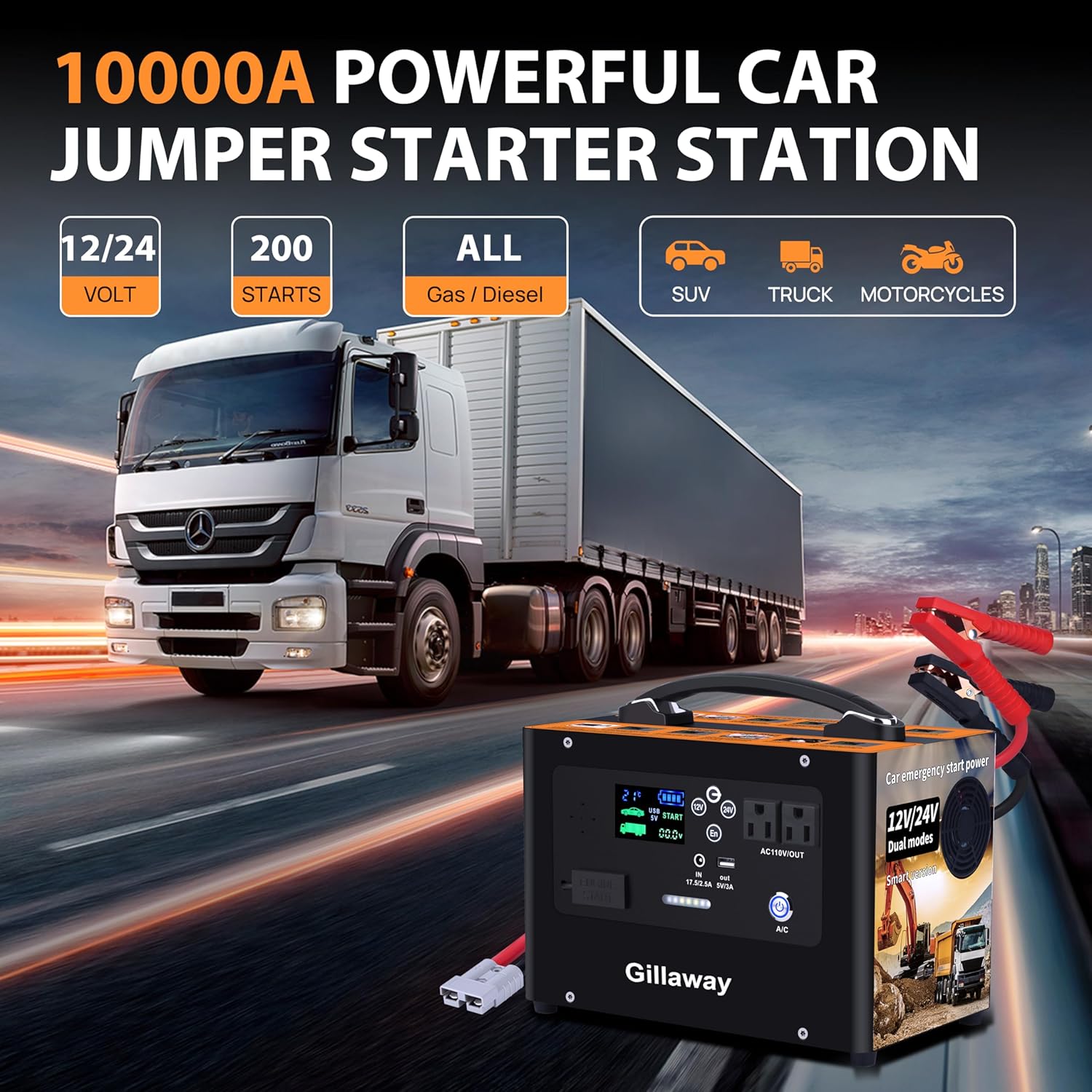 012 Jump Starter Battery Pack, 4000A Peak Car Battery Charger Jump Starter for Up to 10.0L Gas or 8.0L Diesel Engine,12V Car Jumper Starter Portable with Full LCD Screen LED Light USB 012 Jump Starter Battery Pack, 4000A Peak Car Battery Charger Jump Starter for Up to 10.0L Gas or 8.0L Diesel Engine,12V Car Jumper Starter Portable with Full LCD Screen LED Light USB