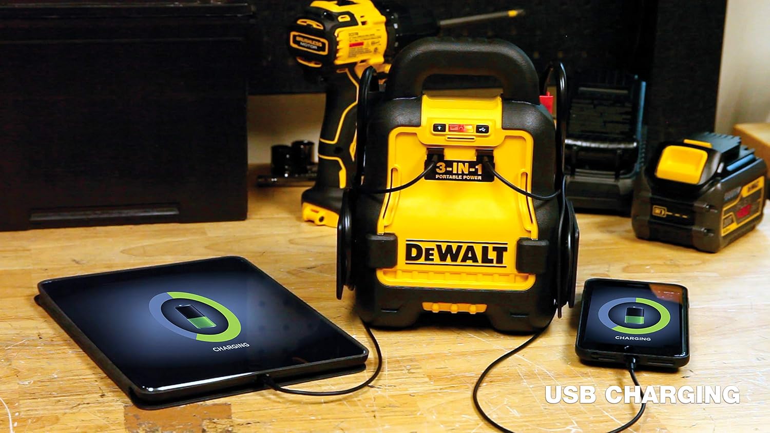 20-Volt Battery Booster/Jump Starter