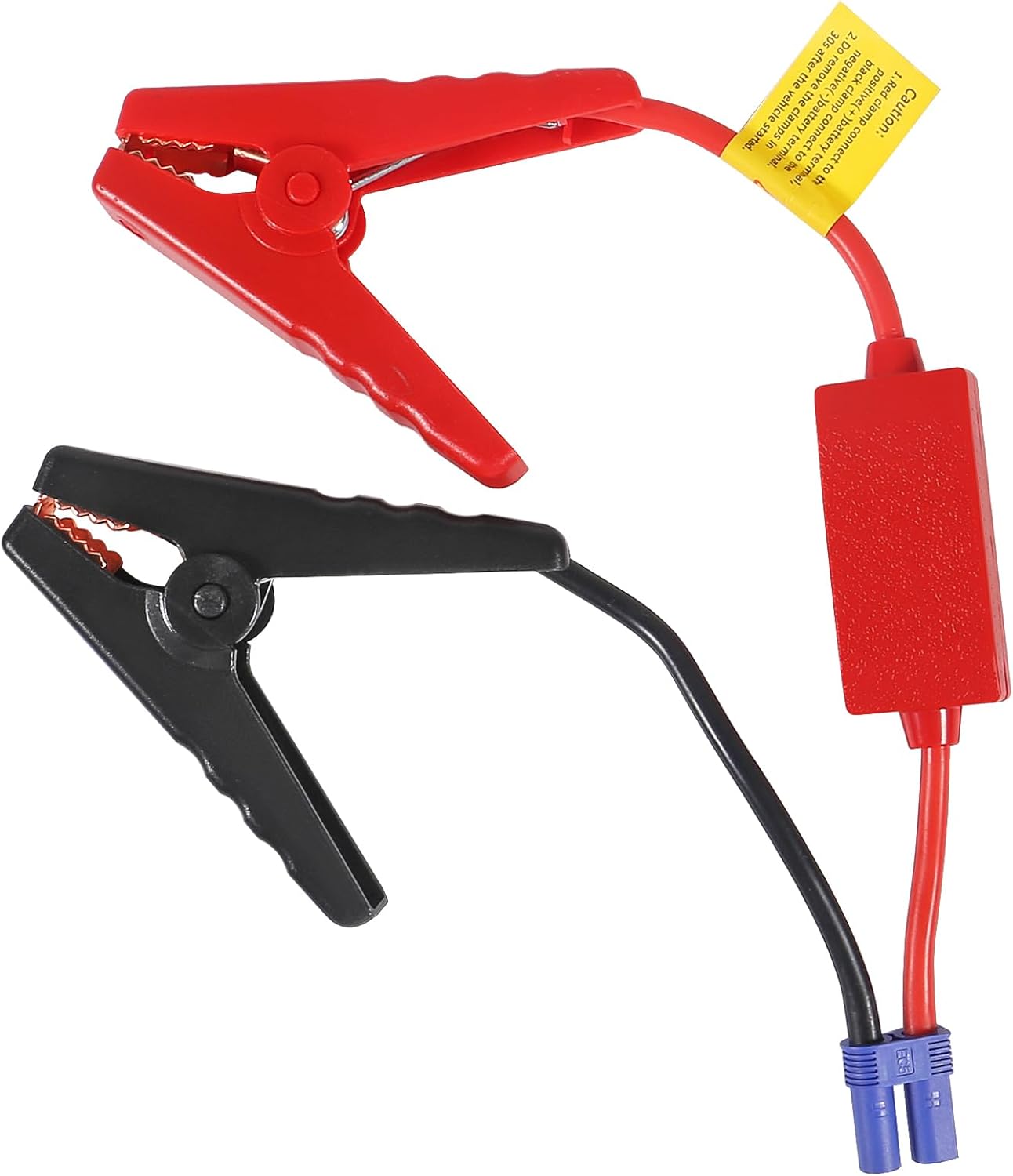 2Pcs Jump Starter Cable Replacement Emergency Car Portable Battery Jump Starter Cable Clamp Car Booster Cable Alligator for 12v Mobile Charger Automotive Universal Vehicles Starter