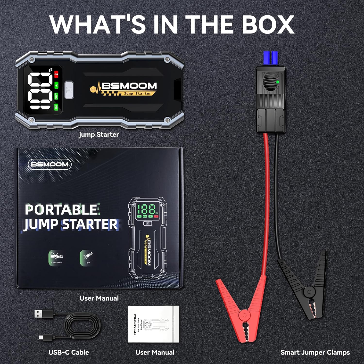5000A Portable Car Jump Starter Review
