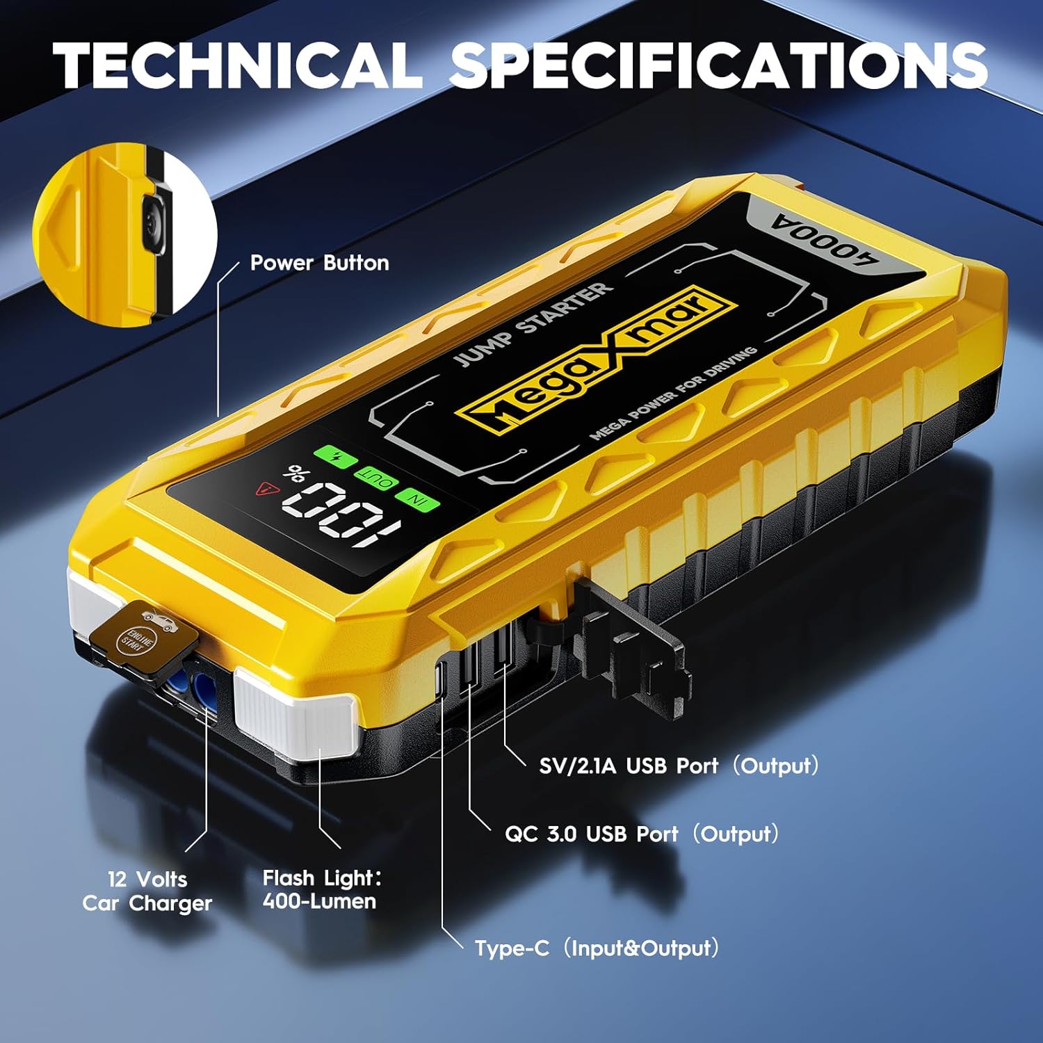 60w PD Battery Jump Starter review