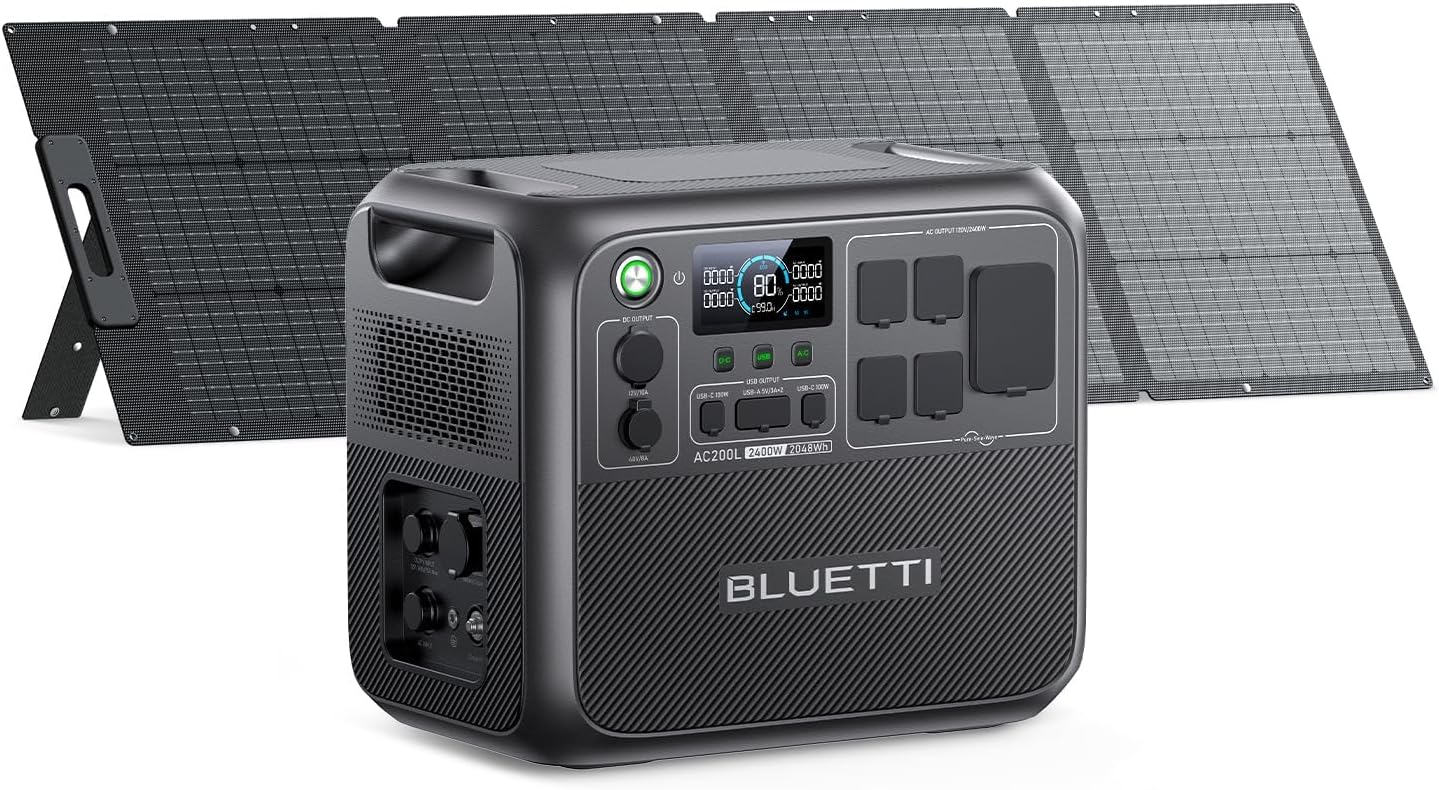 BLUETTI Solar Generator Kit AC200L Review