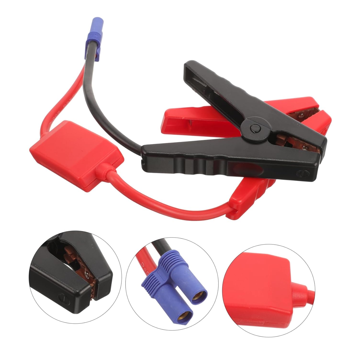 Emergency Battery Booster Cable with Reverse Protection Portable Jump Starter for Car Motorcycle and Boat Fast Charging Multi Functional Power Bank and Fire Starter