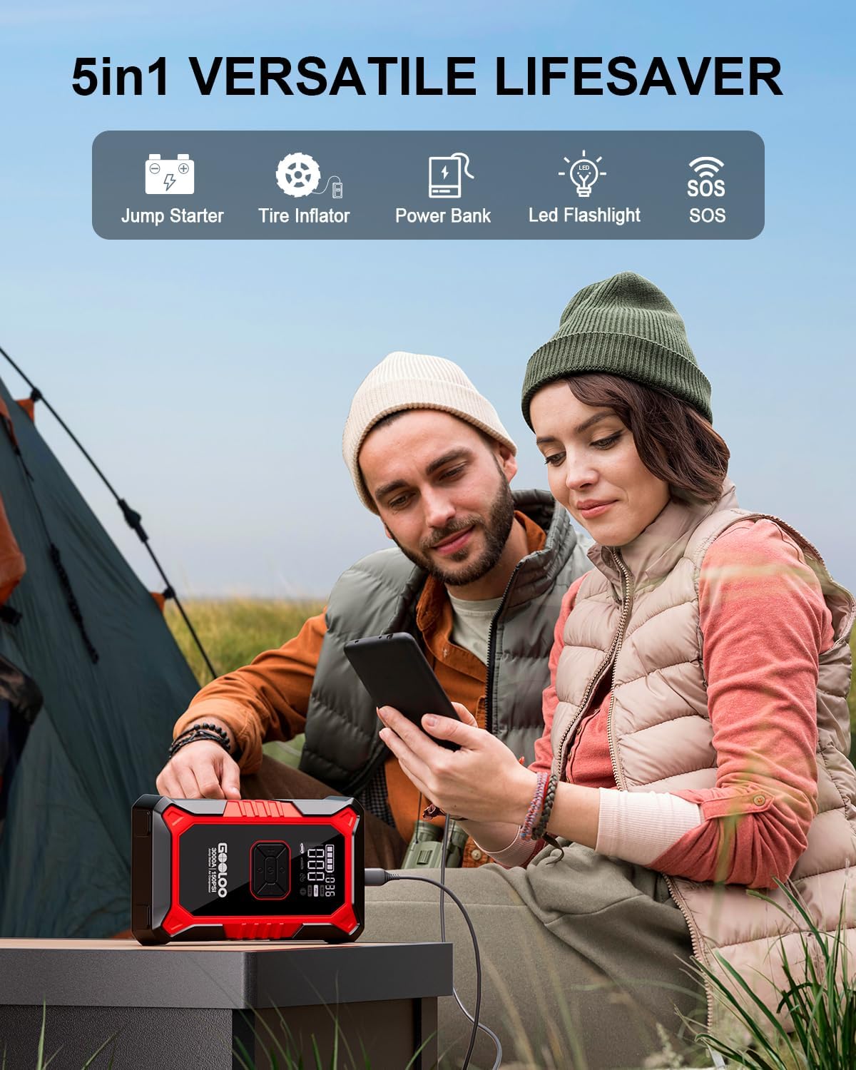 GOOLOO Jump Starter Battery Pack Review