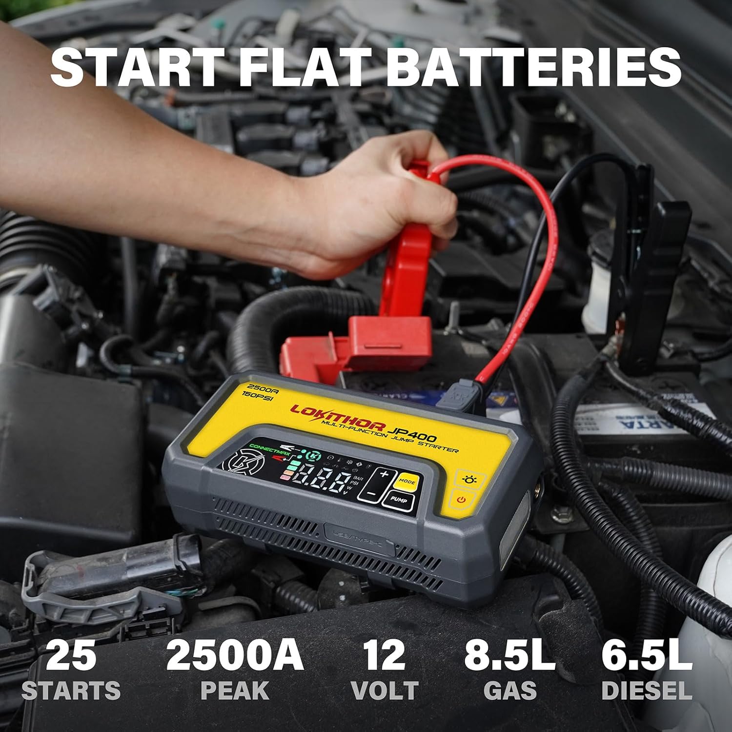 JP400 Jump Starter Review