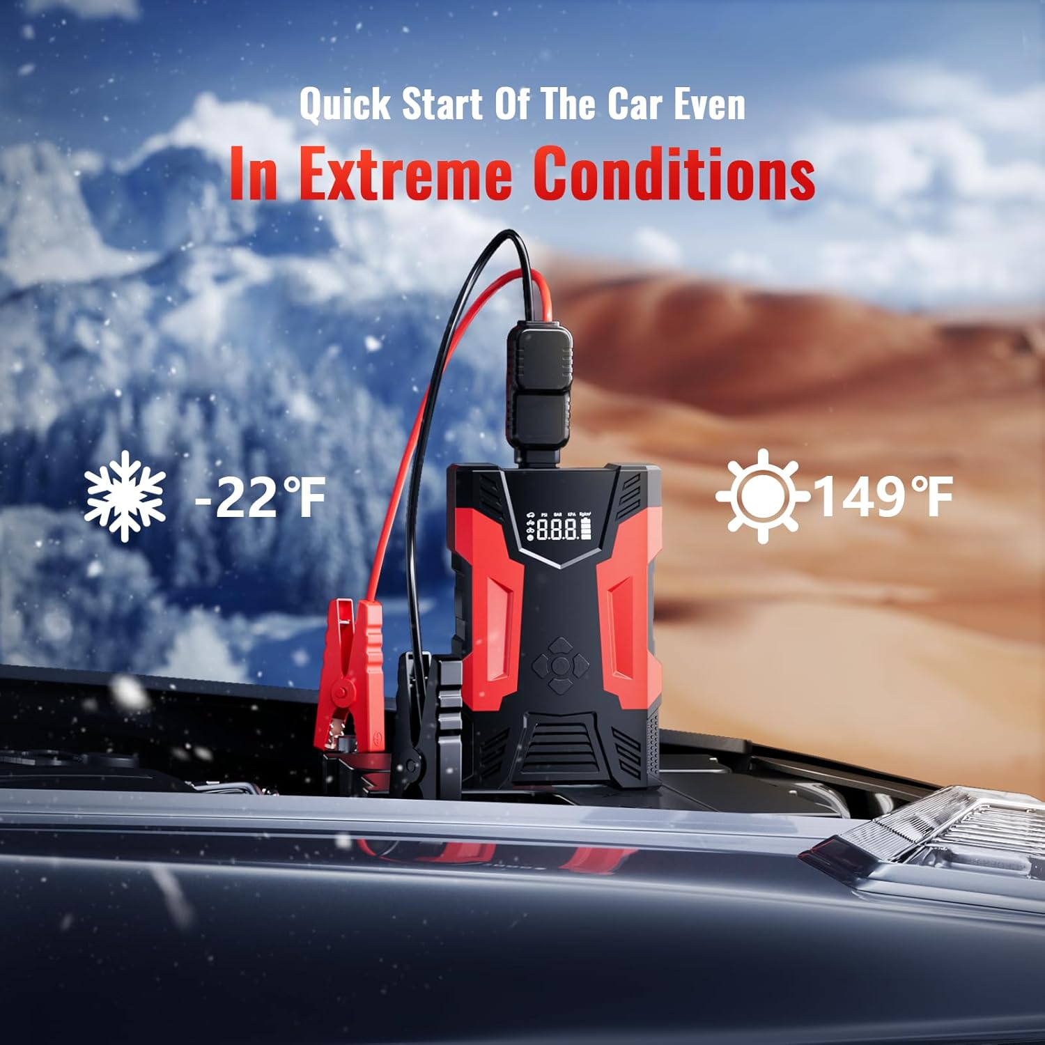 4000A Car Battery Jump Starter Review