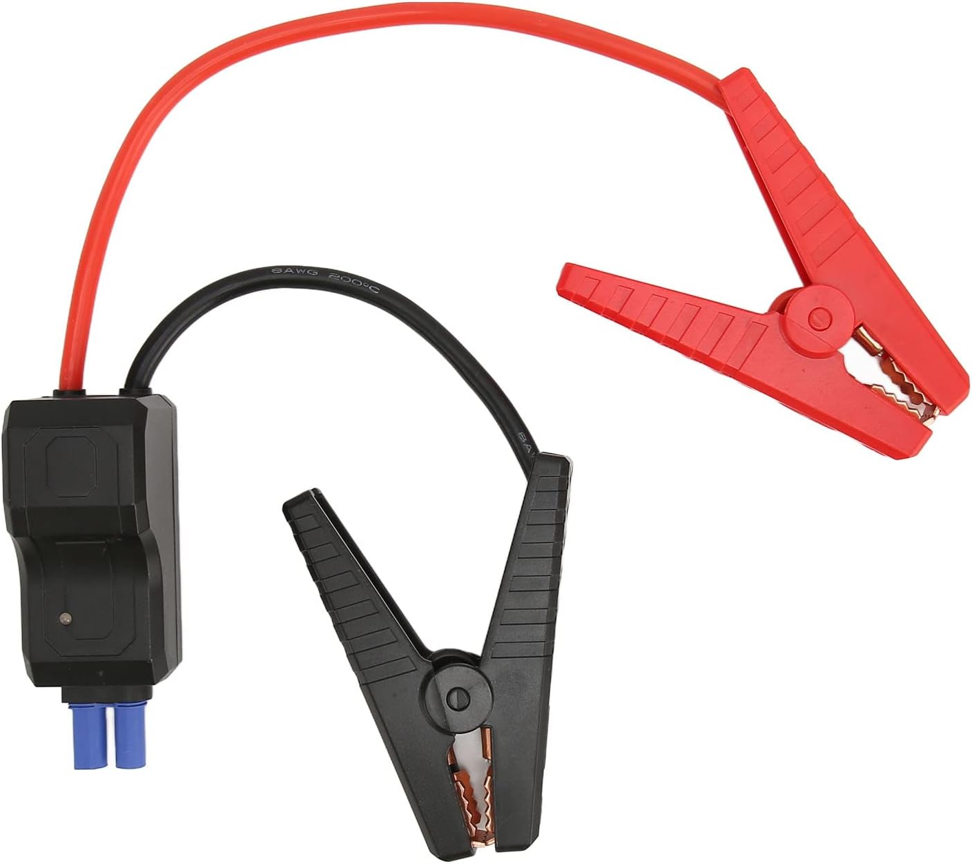 Portable Jump Starter Cable Replacement, Battery Booster Clamp with Insulation Shell for Emergency, Circuit