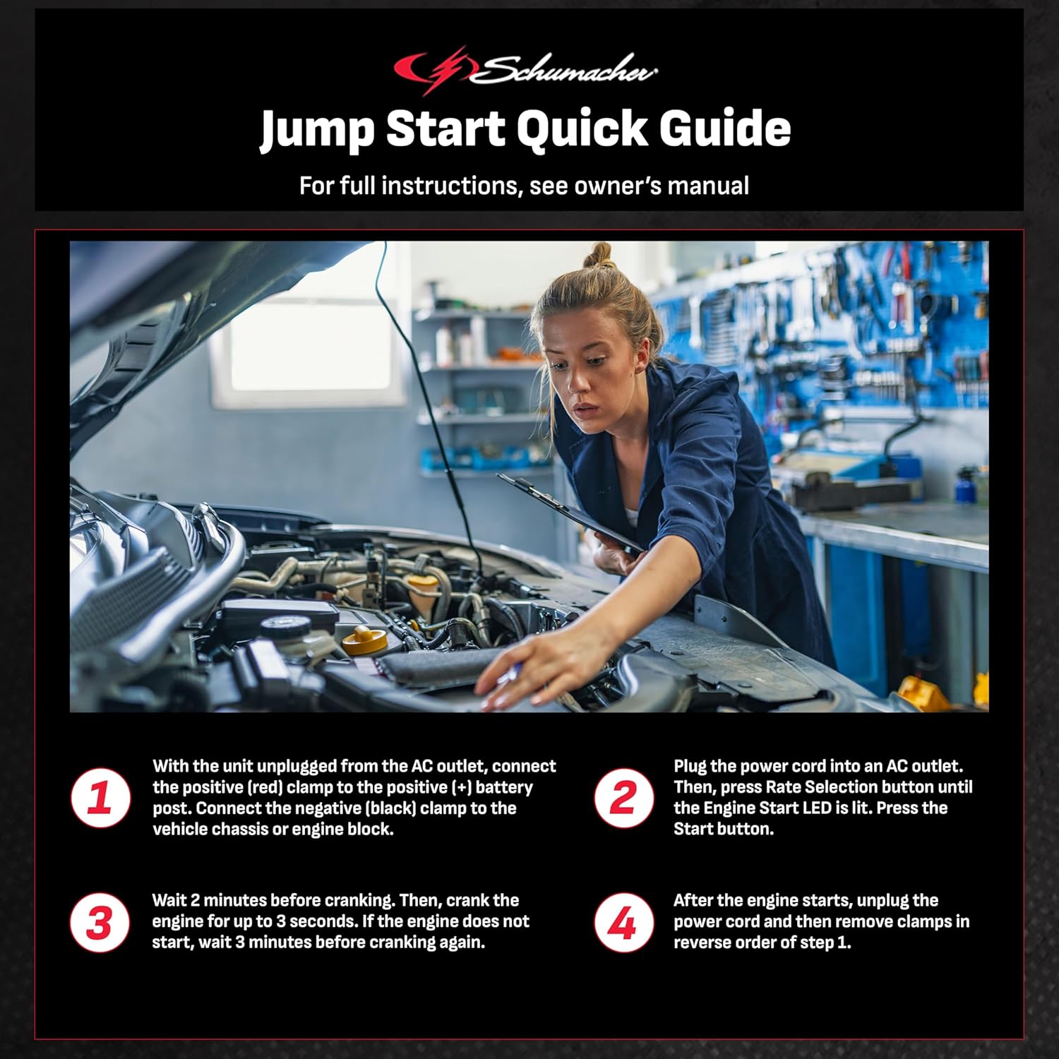 Schumacher Electric 4-in-1 Jump Starter review