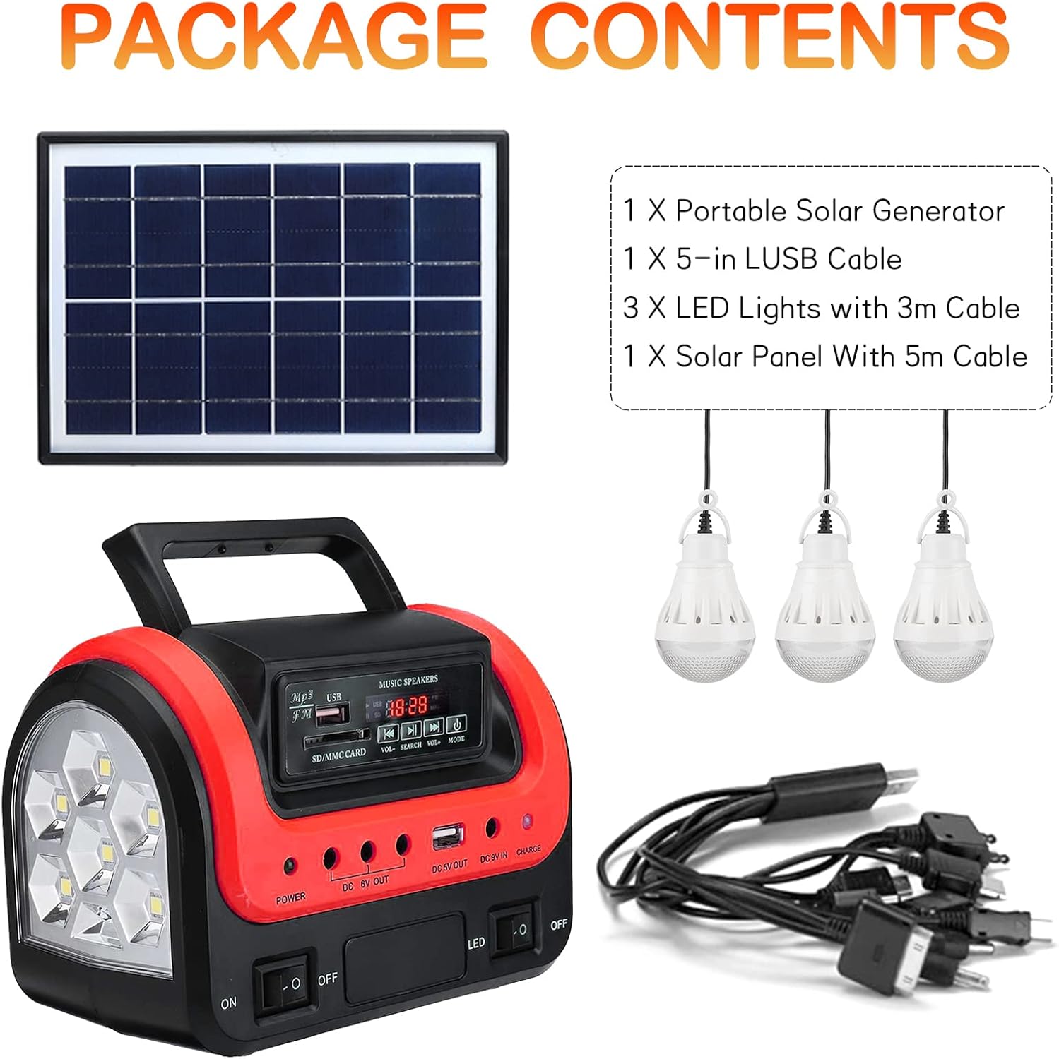 Solar Generator with Panel,Solar Power Generators Portable Power Station with Flashlight,Emergency Power Supply for Home Use Camping Hunting Emergency(Green) Solar Generator with Panel,Solar Power Generators Portable Power Station with Flashlight,Emergency Power Supply for Home Use Camping Hunting Emergency(Green)