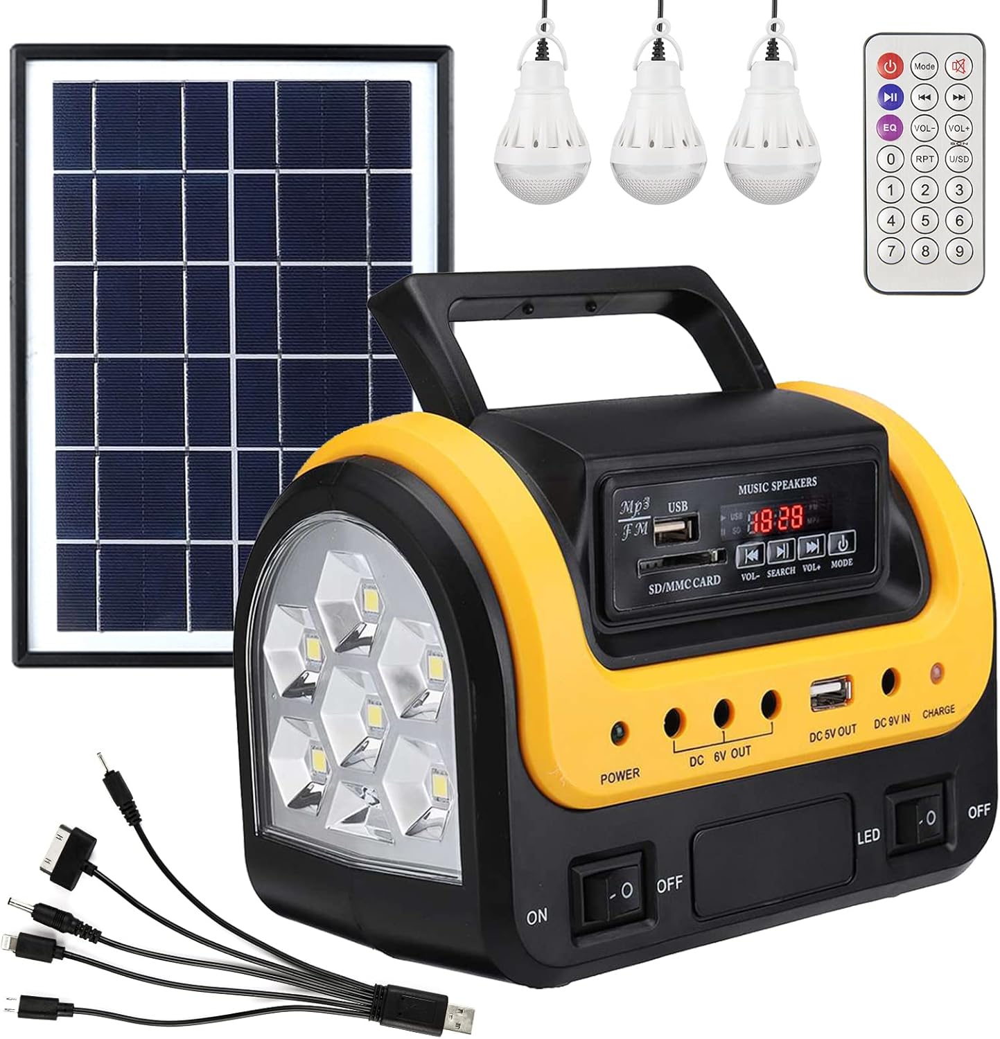 Solar Generator with Panel,Solar Power Generators Portable Power Station with Flashlight,Emergency Power Supply for Home Use Camping Hunting Emergency(Green) Solar Generator with Panel,Solar Power Generators Portable Power Station with Flashlight,Emergency Power Supply for Home Use Camping Hunting Emergency(Green)