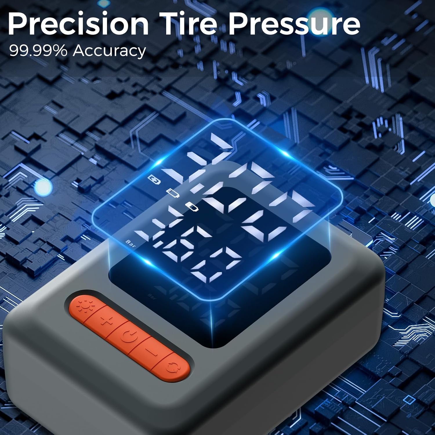 Tire Inflator Portable Air Compressor  Car Jump Starter, Cordless Air Pump with LED Light  Pressure Gauge for Auto,Motorcycles,Bikes,Balls, Emergency Battery Booster  Phone Charger,150PSI