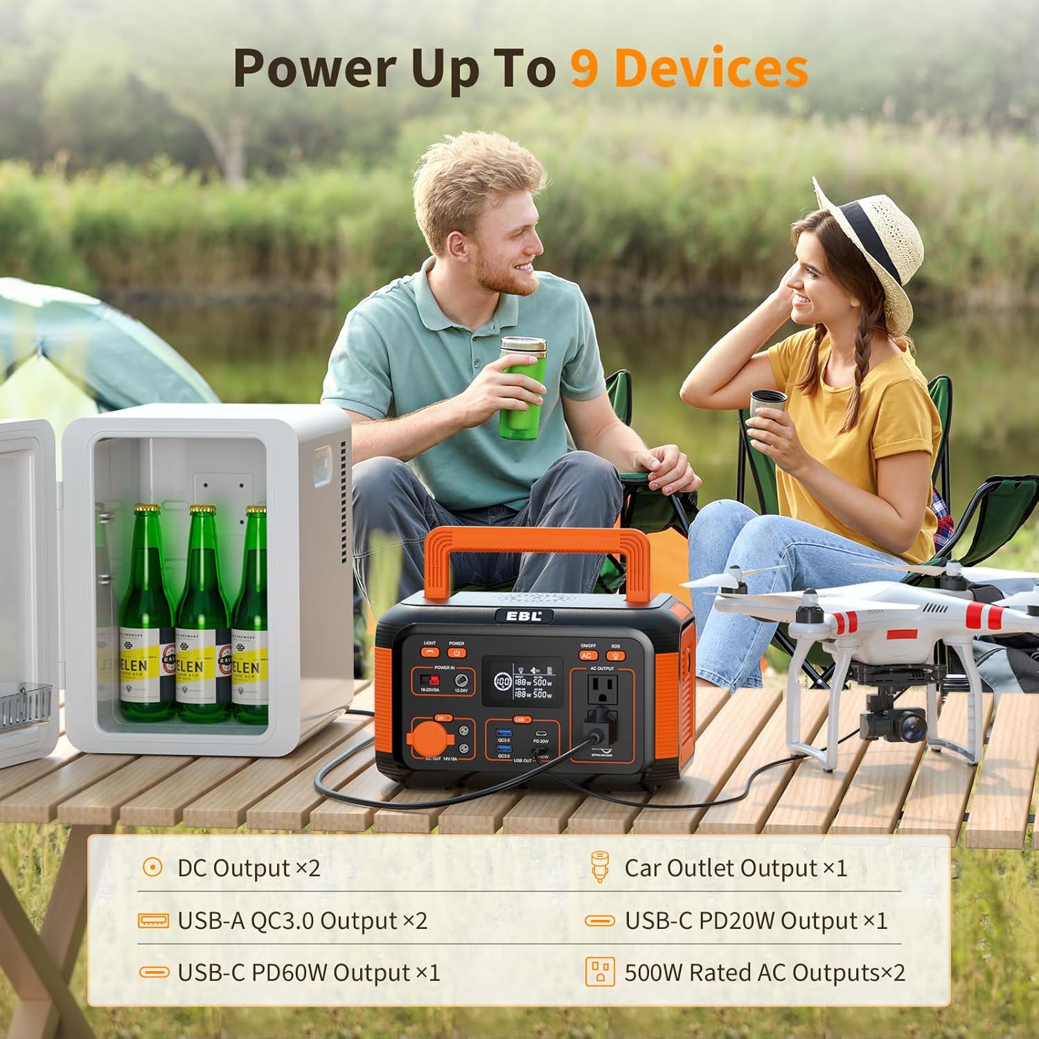 EBL Portable Power Station 500W Review