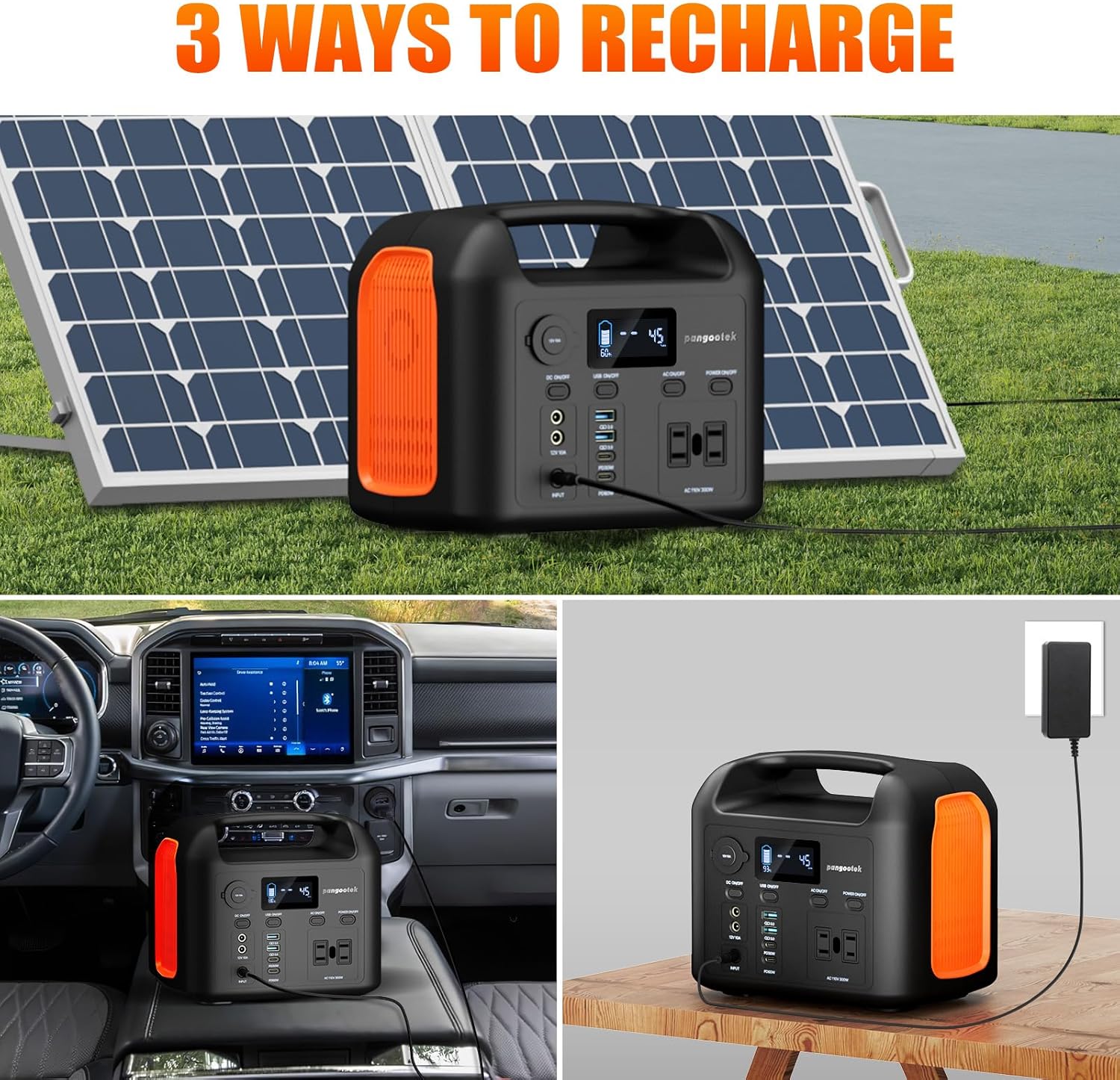 Portable Power Bank Station 99Wh Outdoor Generator LCD Display Backup Phone Battery Pack Portable PD Fast Charger for Laptop Cellphone Travel Camping Home Use with Full Flashlight Portable Power Bank Station 99Wh Outdoor Generator LCD Display Backup Phone Battery Pack Portable PD Fast Charger for Laptop Cellphone Travel Camping Home Use with Full Flashlight