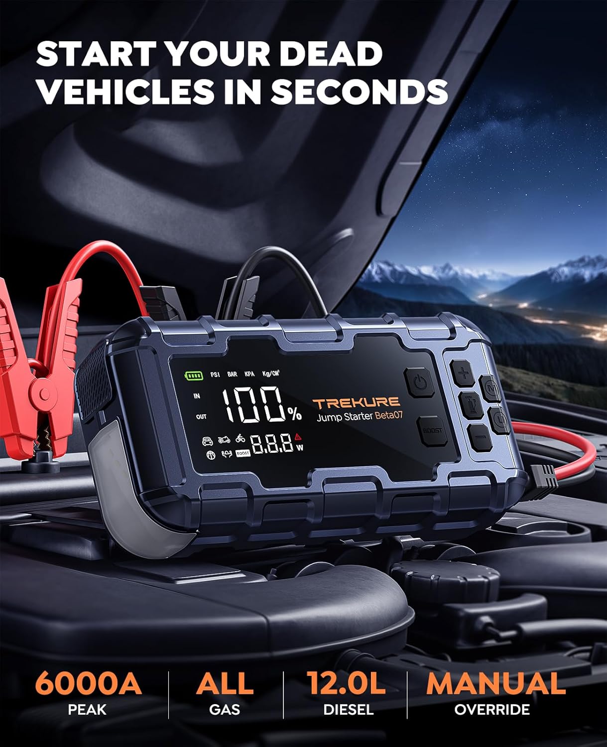 10-in-1 Car Jump Starter with Air Compressor review