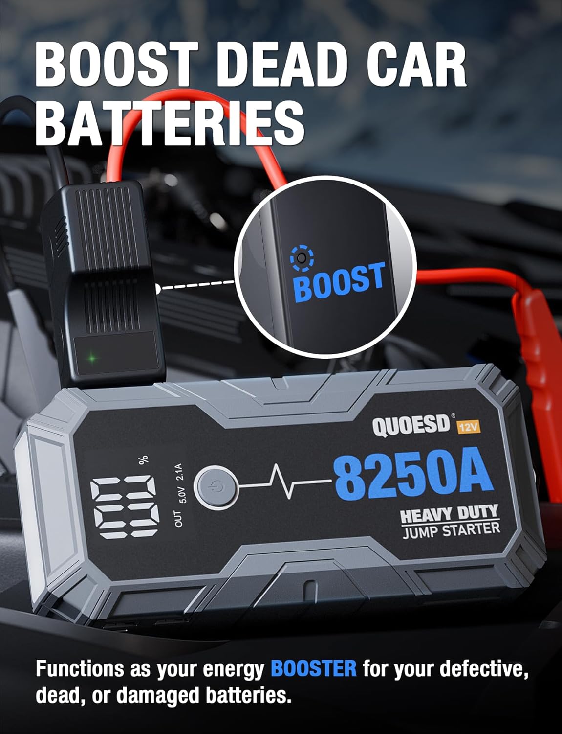 8250A Jump Starter Battery Pack review