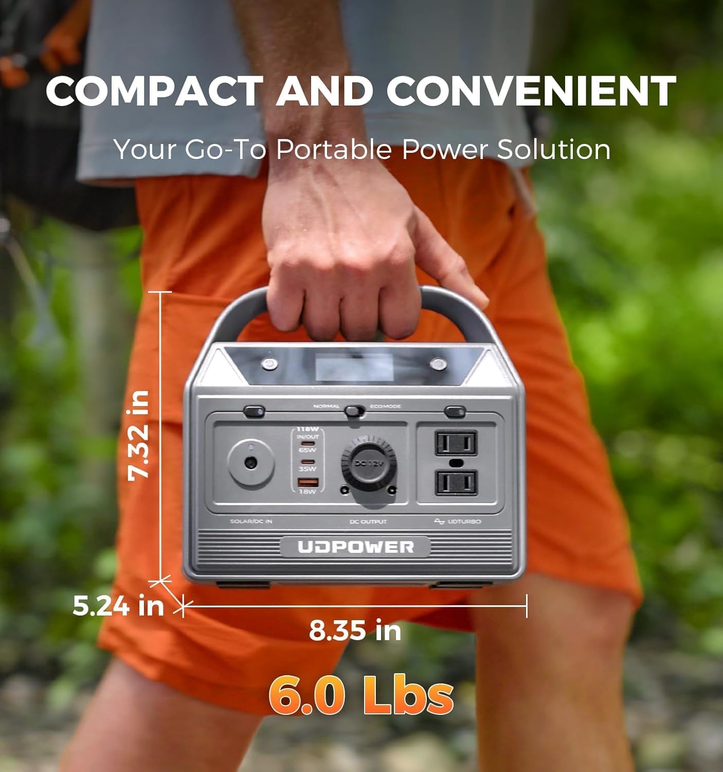 C400 Solar Generator Kit | 400W Portable Power Station + 40W Foldable Solar Panel | 256Wh LiFePO4 Battery, 800W Surge| for Camping, RV, Emergency Backup