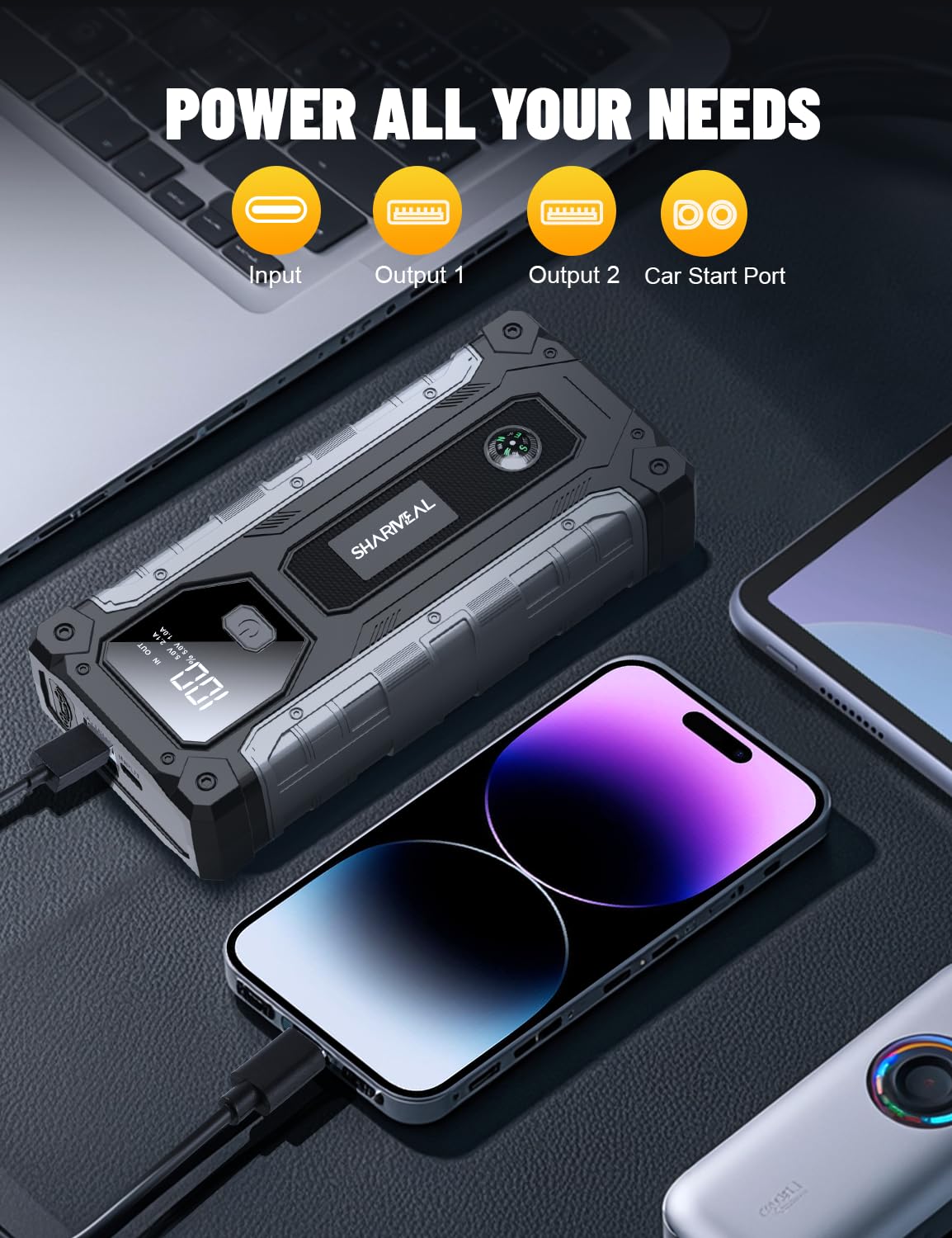 Car Jump Starter 4000A review