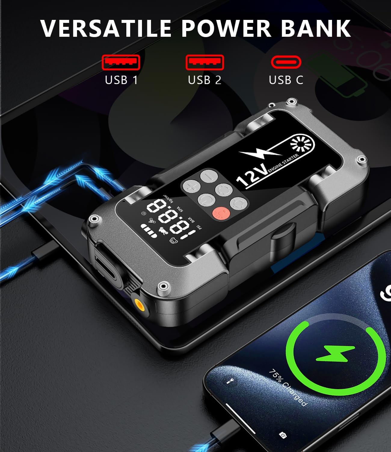 Car Jump Starter with Air Compressor review