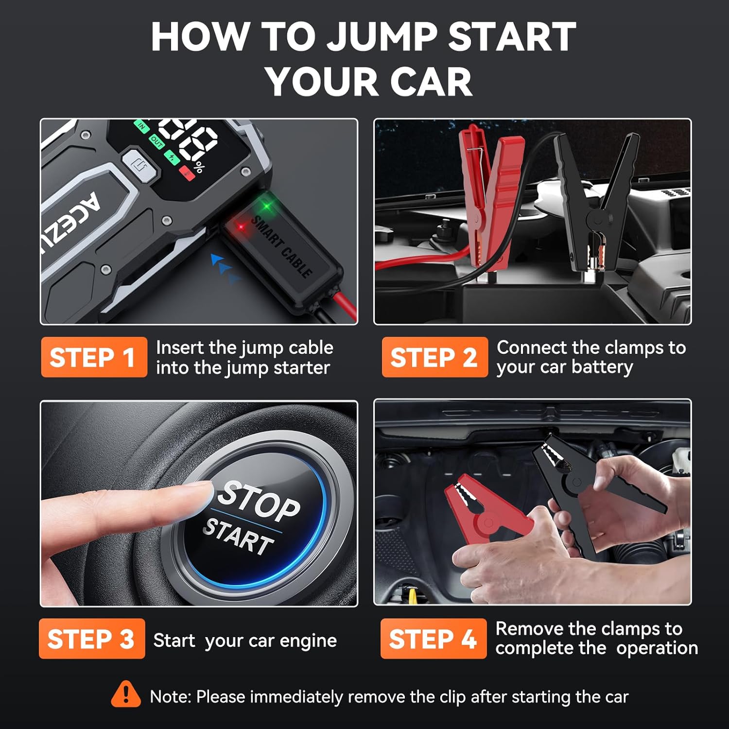 Car Jump Starter 12V 8-in-1 3000A review