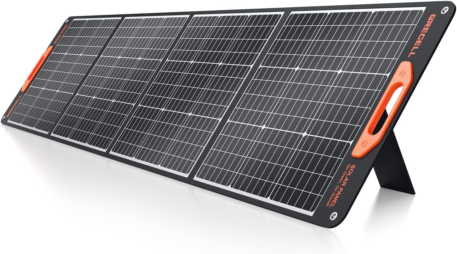 GRECELL 100W Portable Solar Panel for Power Station Generator, 20V Foldable Solar Cell Solar Charger with High-Efficiency Battery Charger for Outdoor Camping Van RV Trip