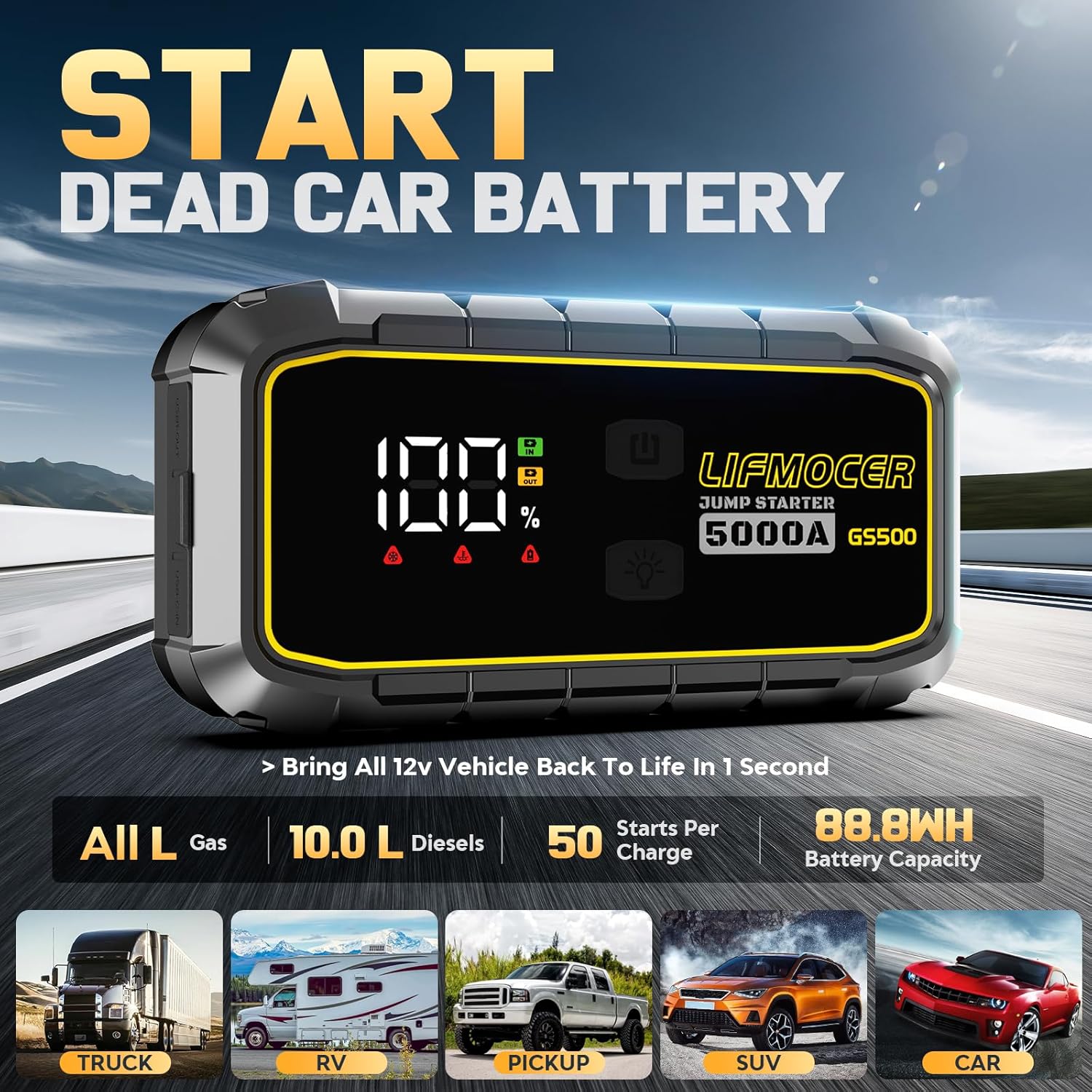 GS300 Jump Starter review