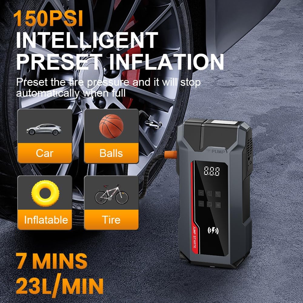 Jump Starter 20000mAh Battery Bank review
