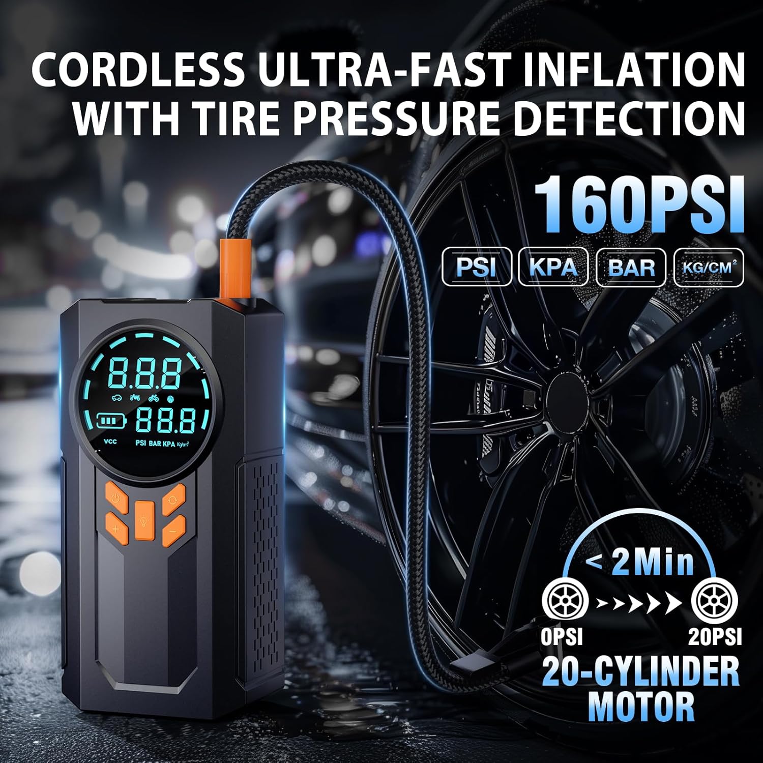 5000A Jump Starter with Air Compressor review