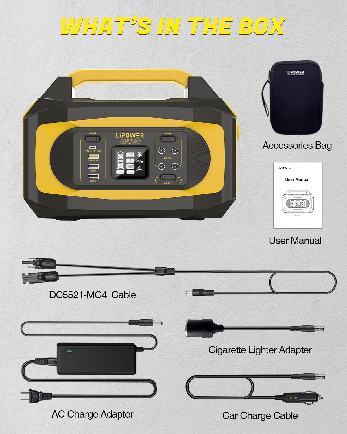 LIPOWER Portable Power Station 500W review