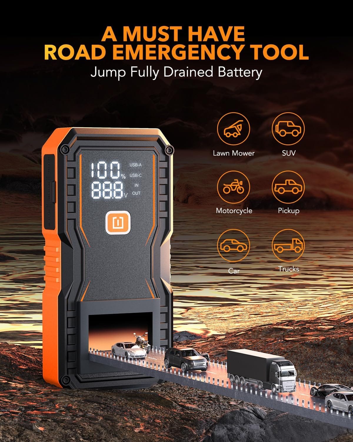 OXILAM 8000A Jump Starter review