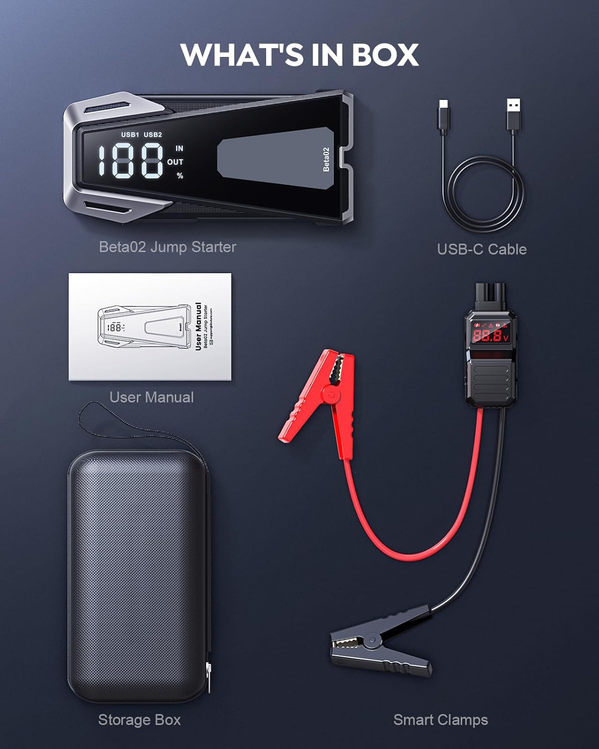 Portable Car Battery Jump Starter 6000A 21800mAh review