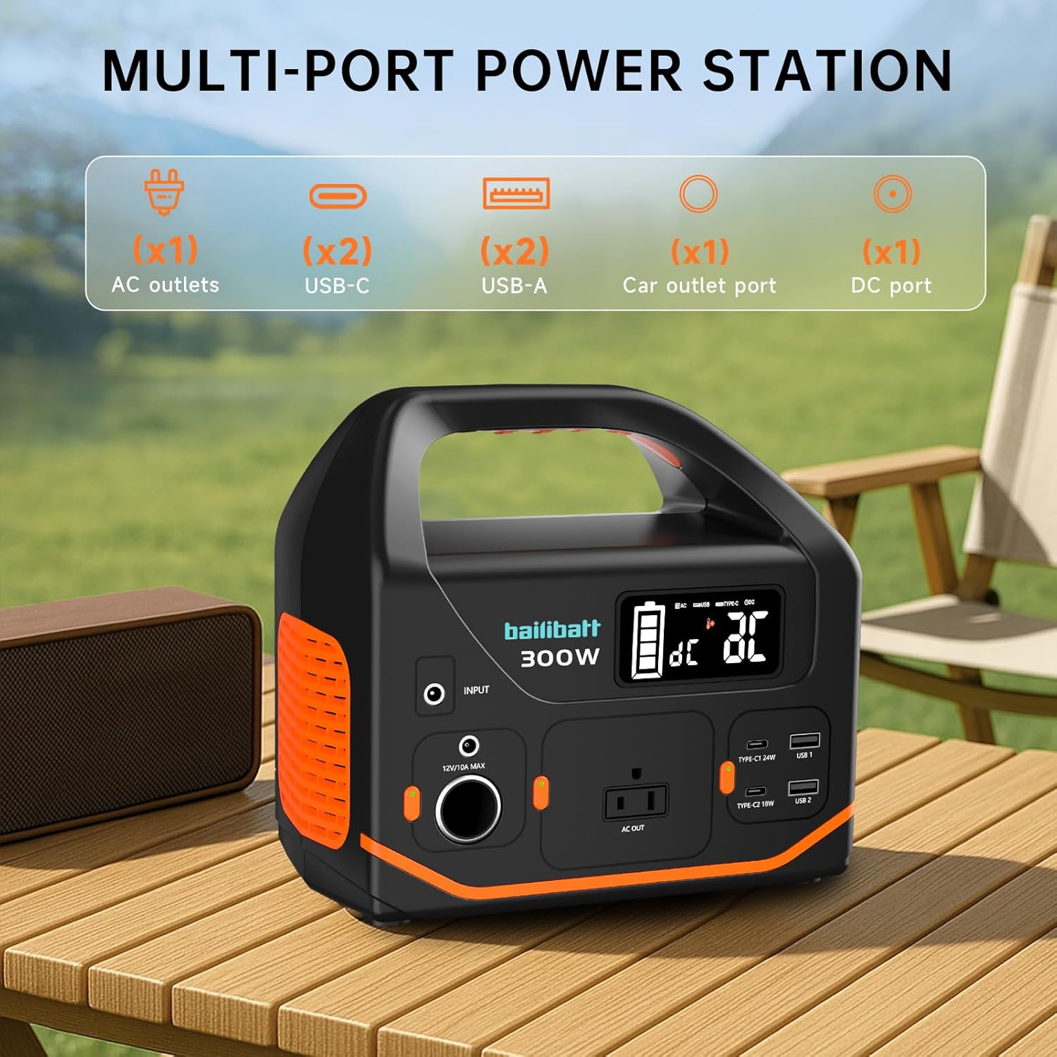 Portable Power Station 266Wh 300W review