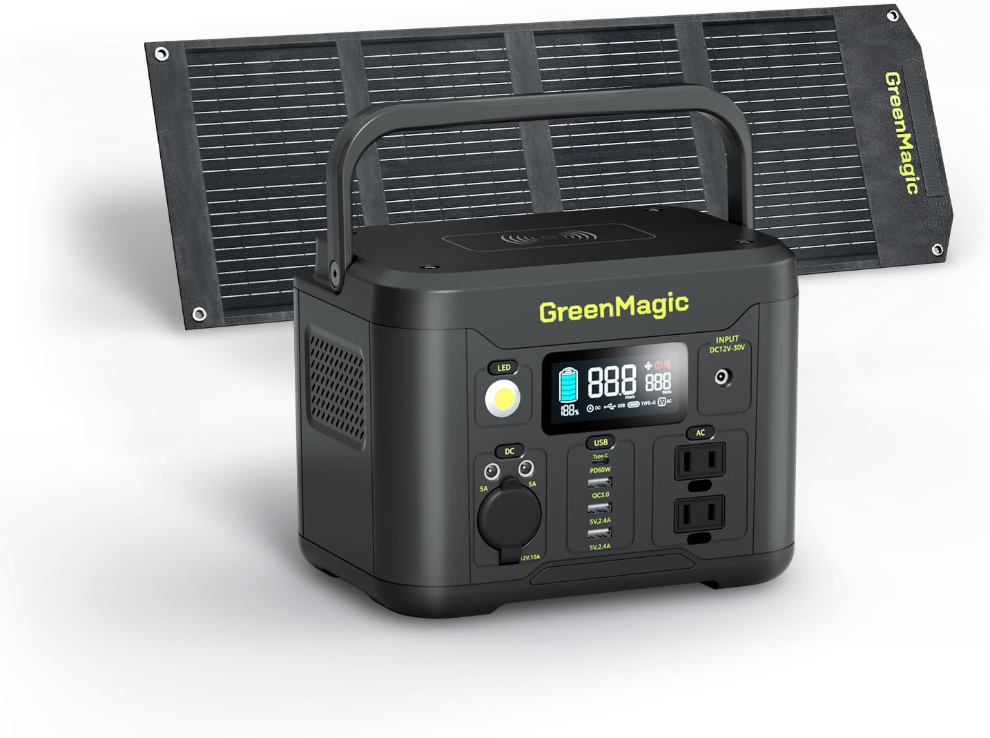 Portable Power Station 330W 227Wh Solar Generator review