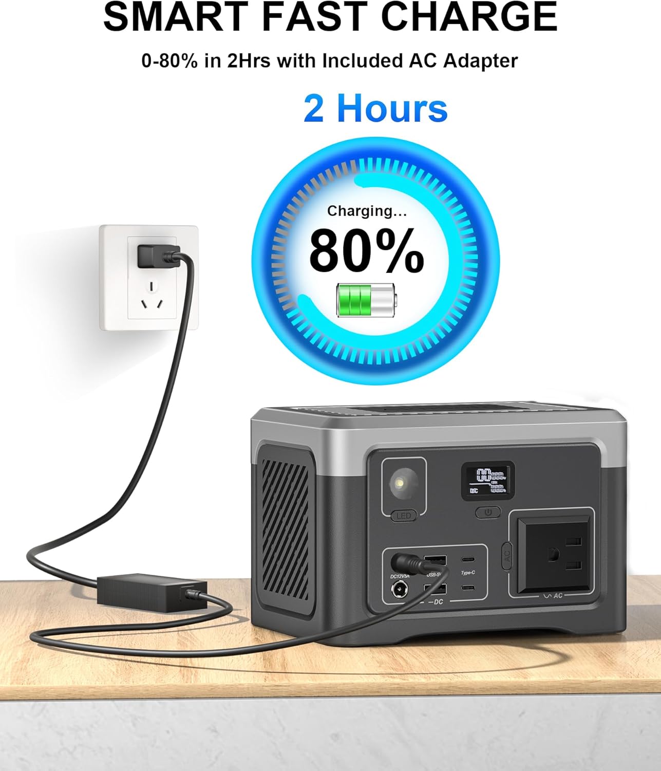 Portable Power Station 600W 665.6Wh LiFePO4 review