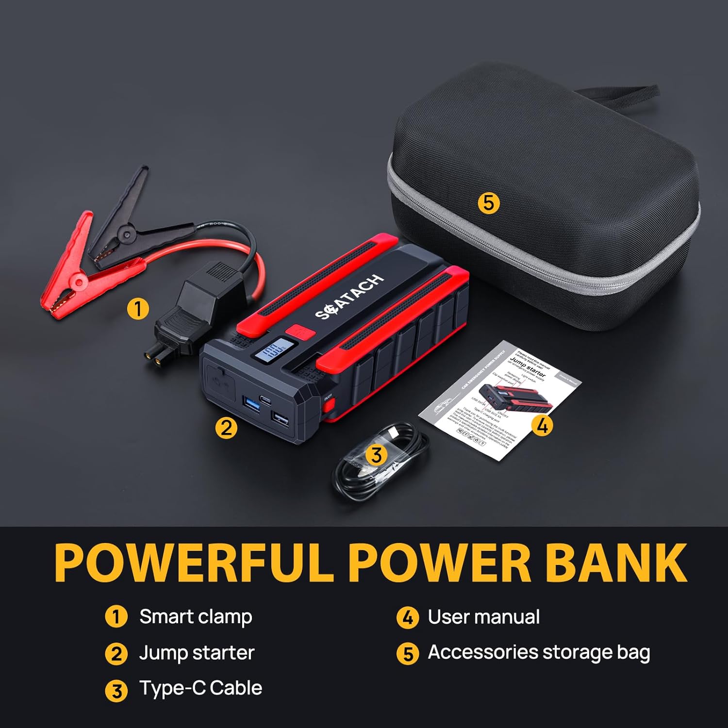 Scatach 002 4000A Car Battery Jump Starter review