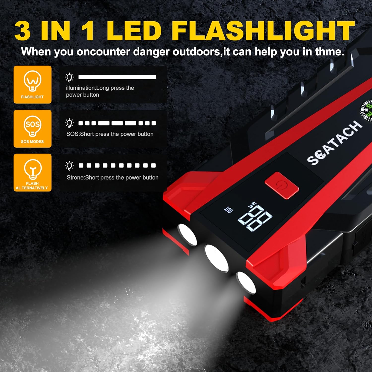 Scatach 011 3000A Car Battery Jump Starter review