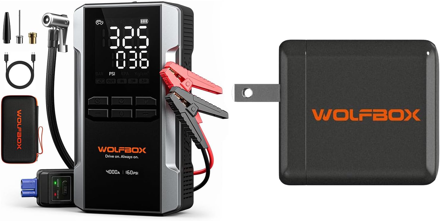 WOLFBOX 4000A Jump Starter review