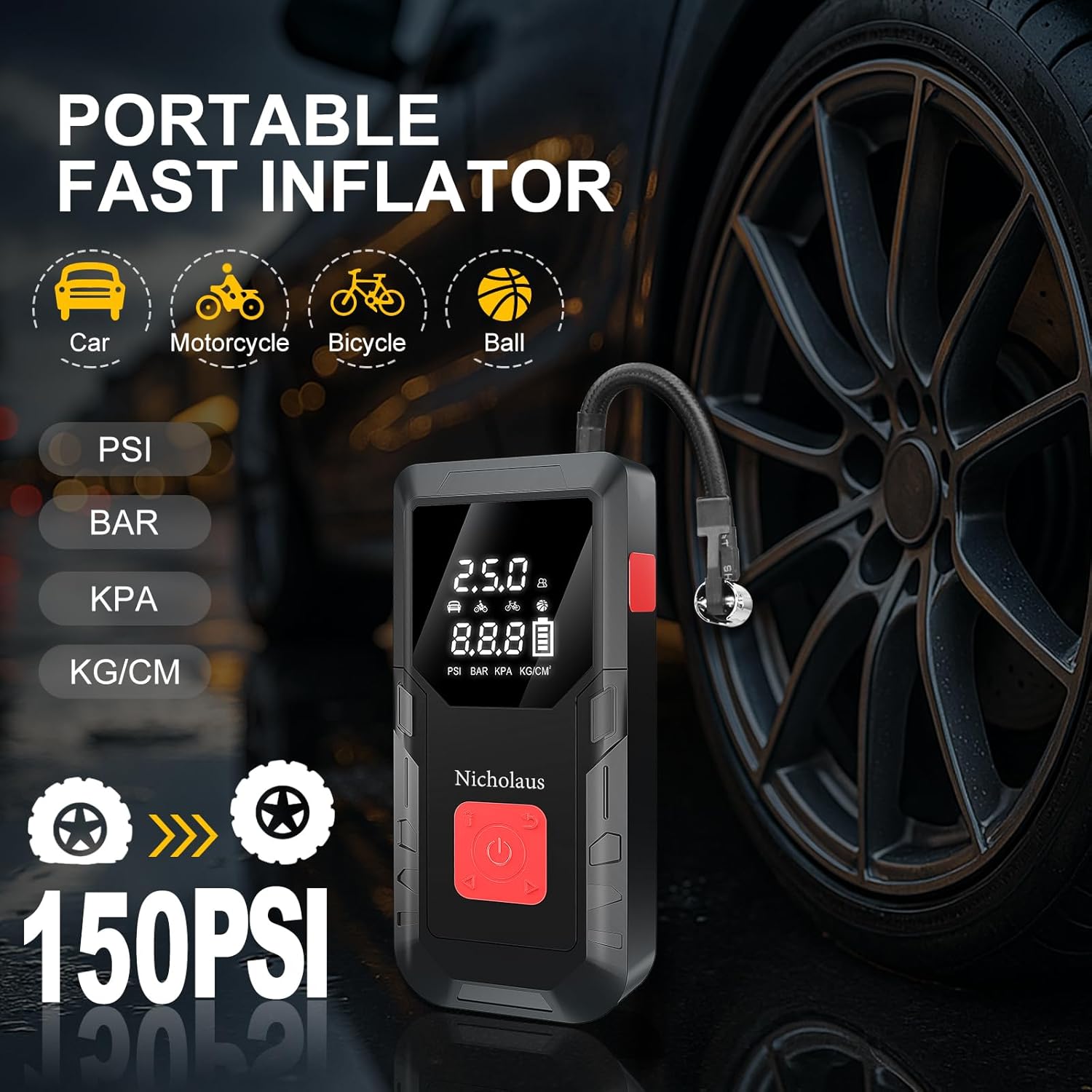 12V 8000mAh Jump Starter QB08L review