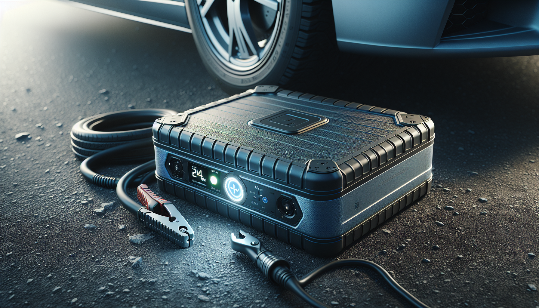 44.4Wh Battery Jump Box with Tire Inflator review