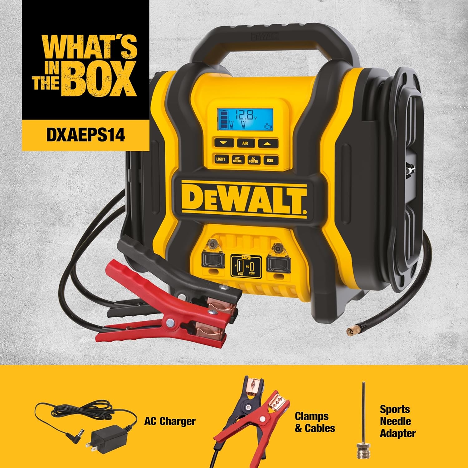 DEWALT DXAEJ14 Digital Portable Power Station Jump Starter review