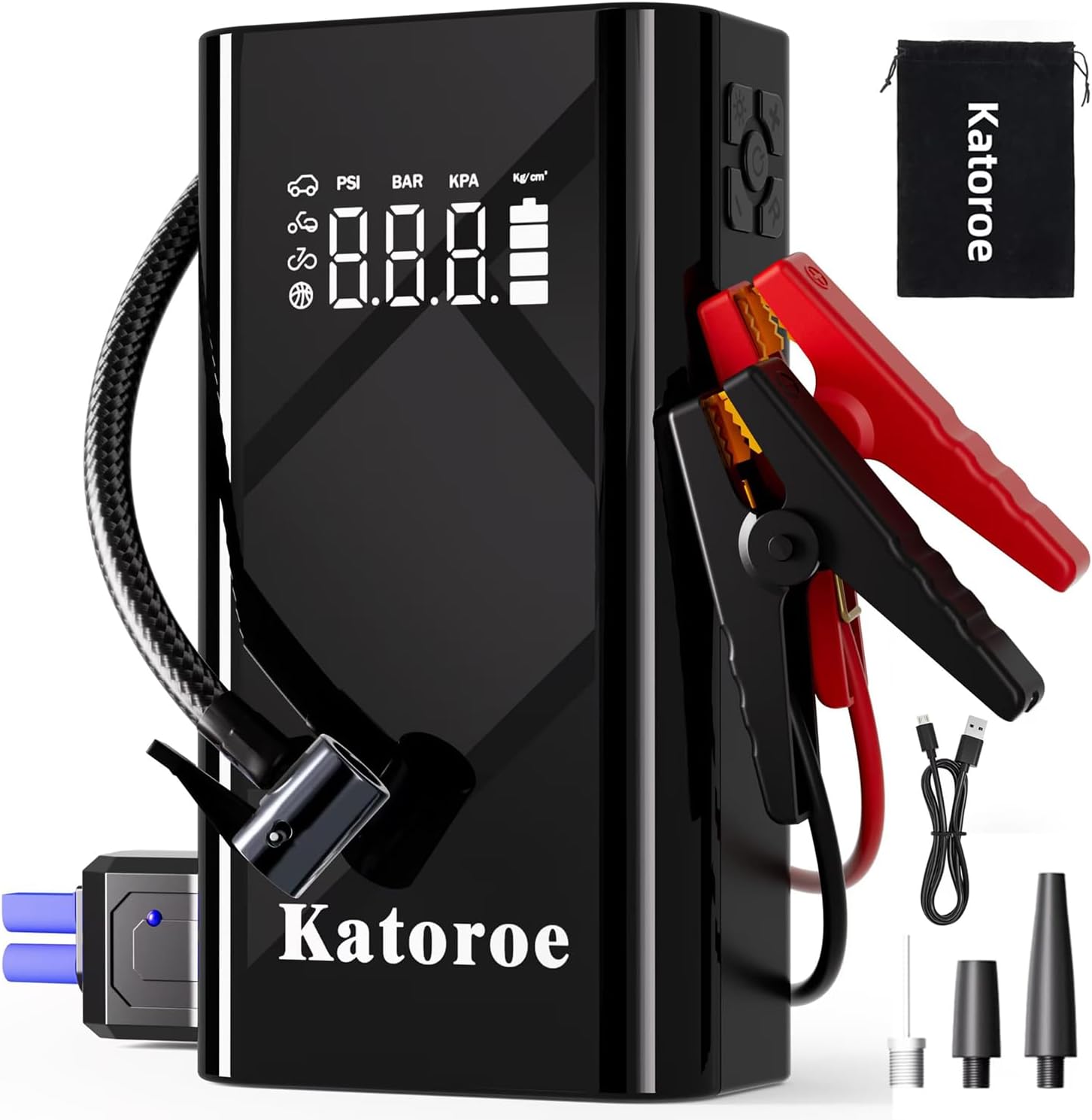 Jump Starter with Air Compressor 4000A review