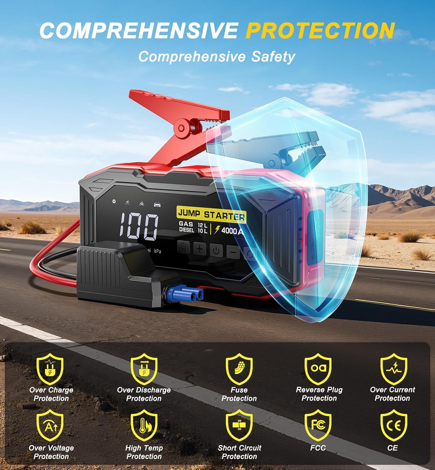 4000A Peak 12V Jump Starter review