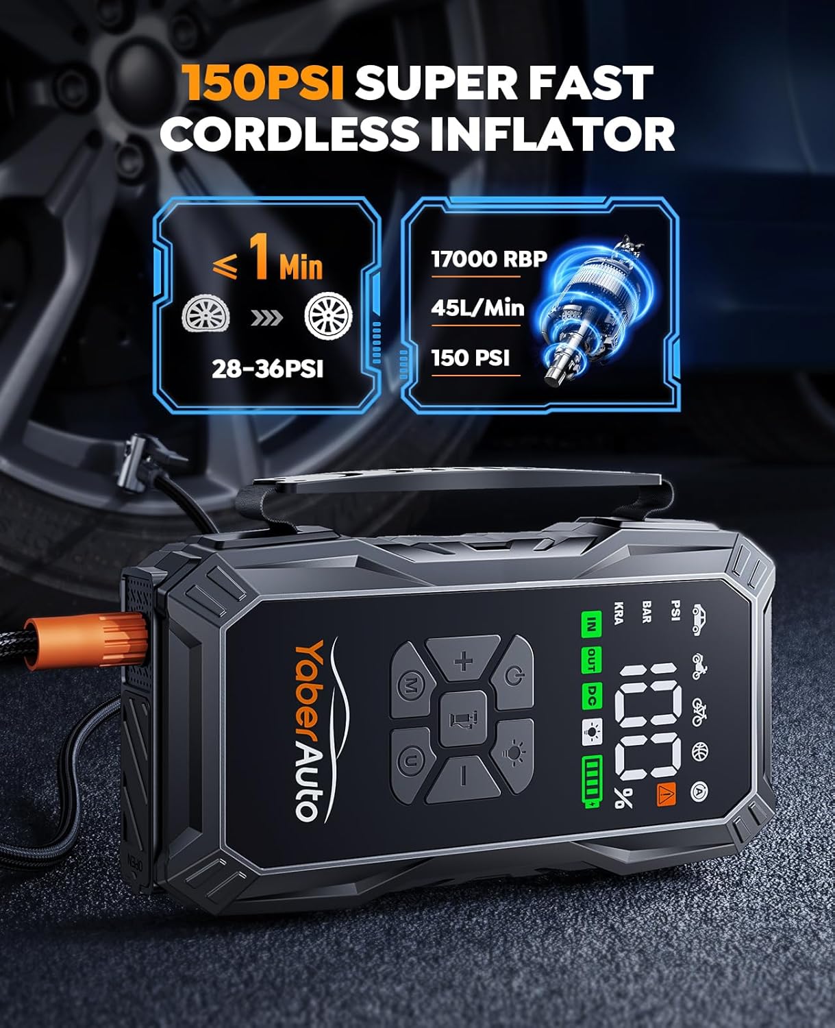YaberAuto 6000A Portable Jump Starter review
