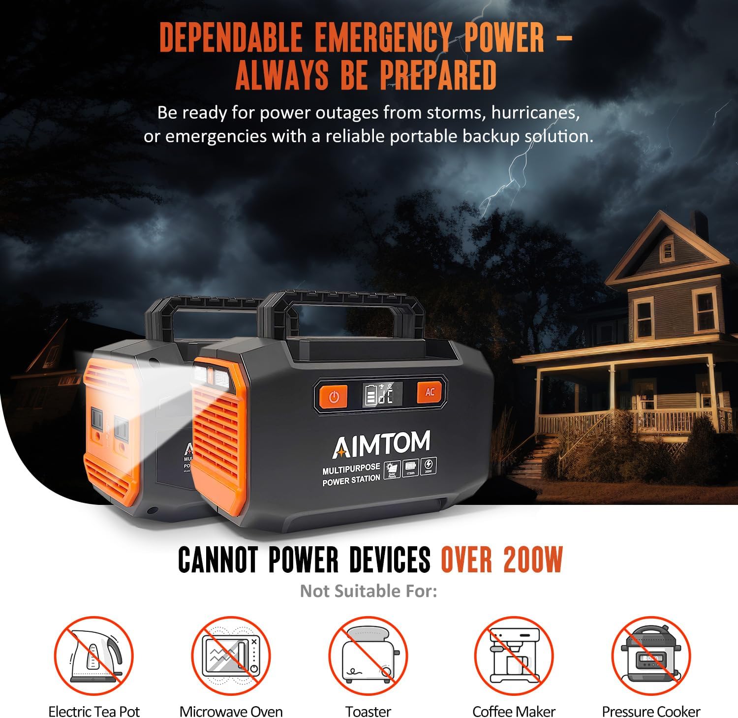 AIMTOM 155Wh Portable Power Station review
