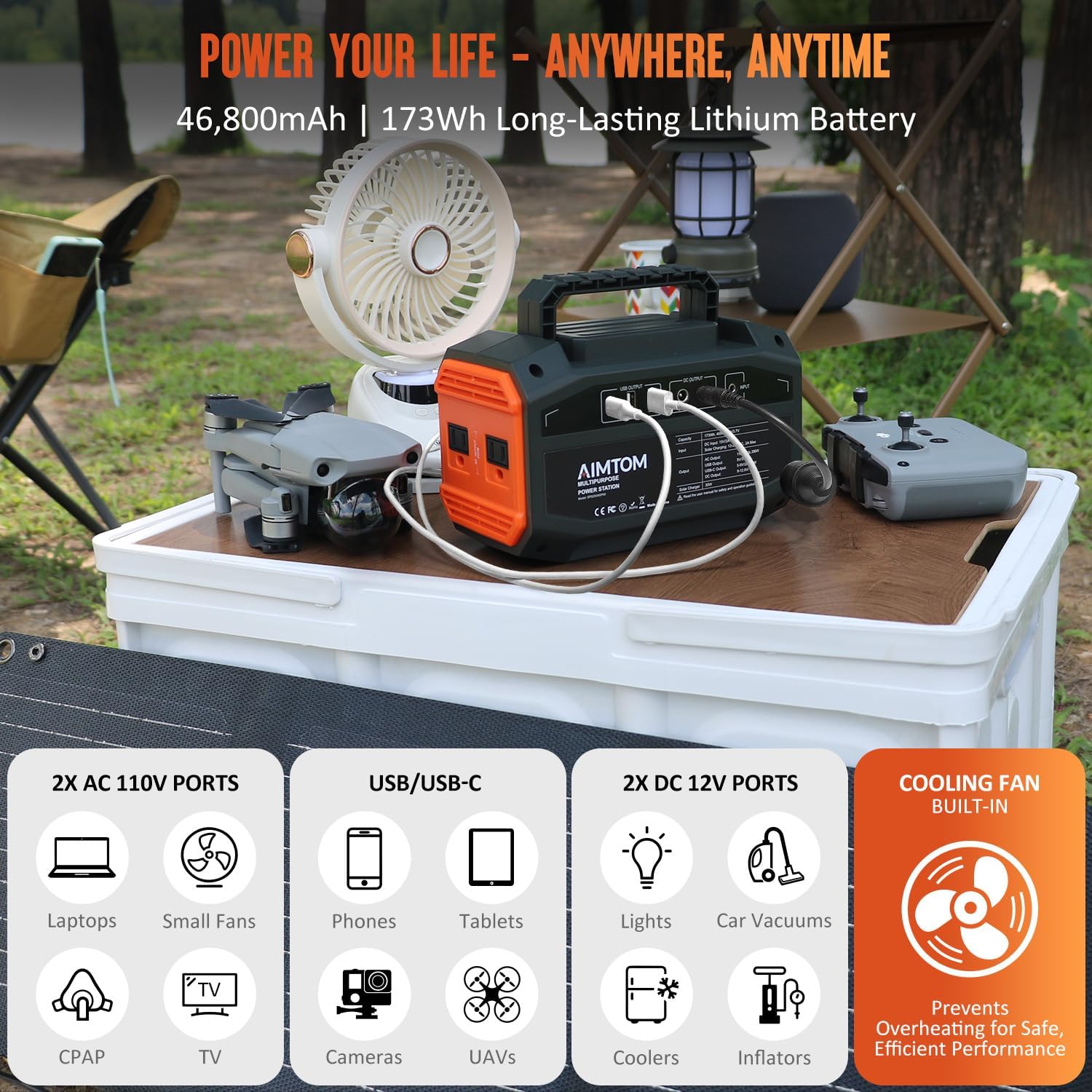 AIMTOM 155Wh Portable Power Station review
