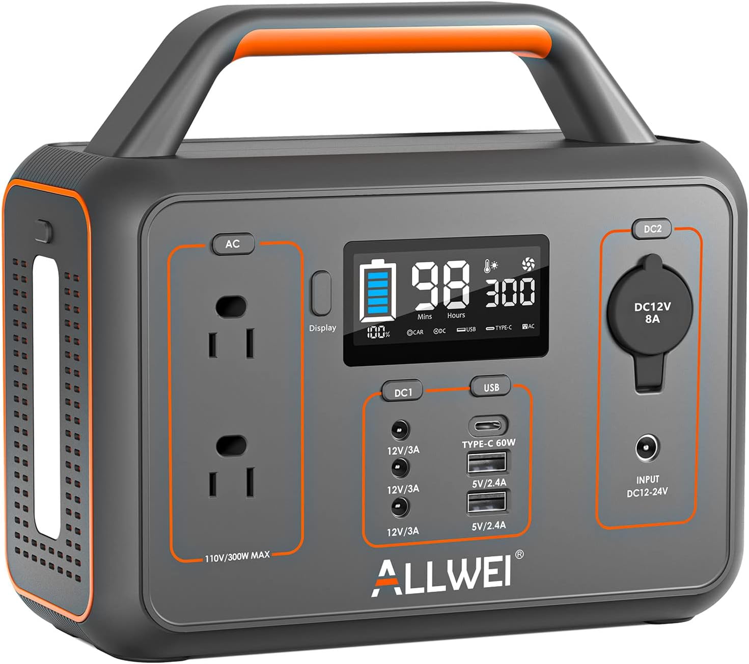 ALLWEI Portable Power Station 300W 280Wh review