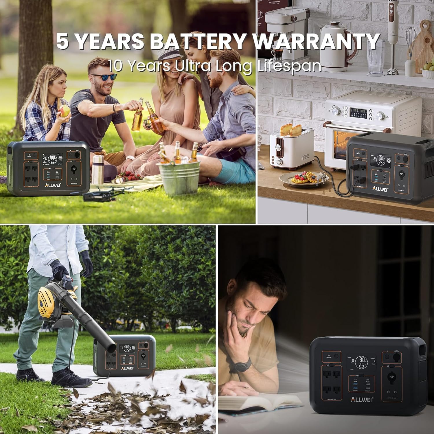 ALLWEI Portable Power Station 300W 280Wh review